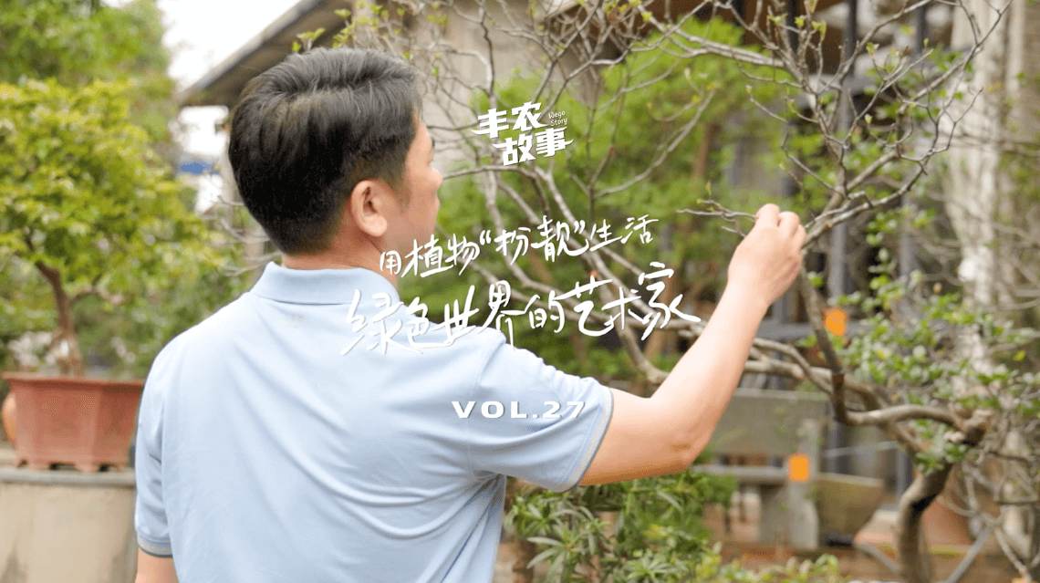 17年，他用一草一木去点亮了一个个家。